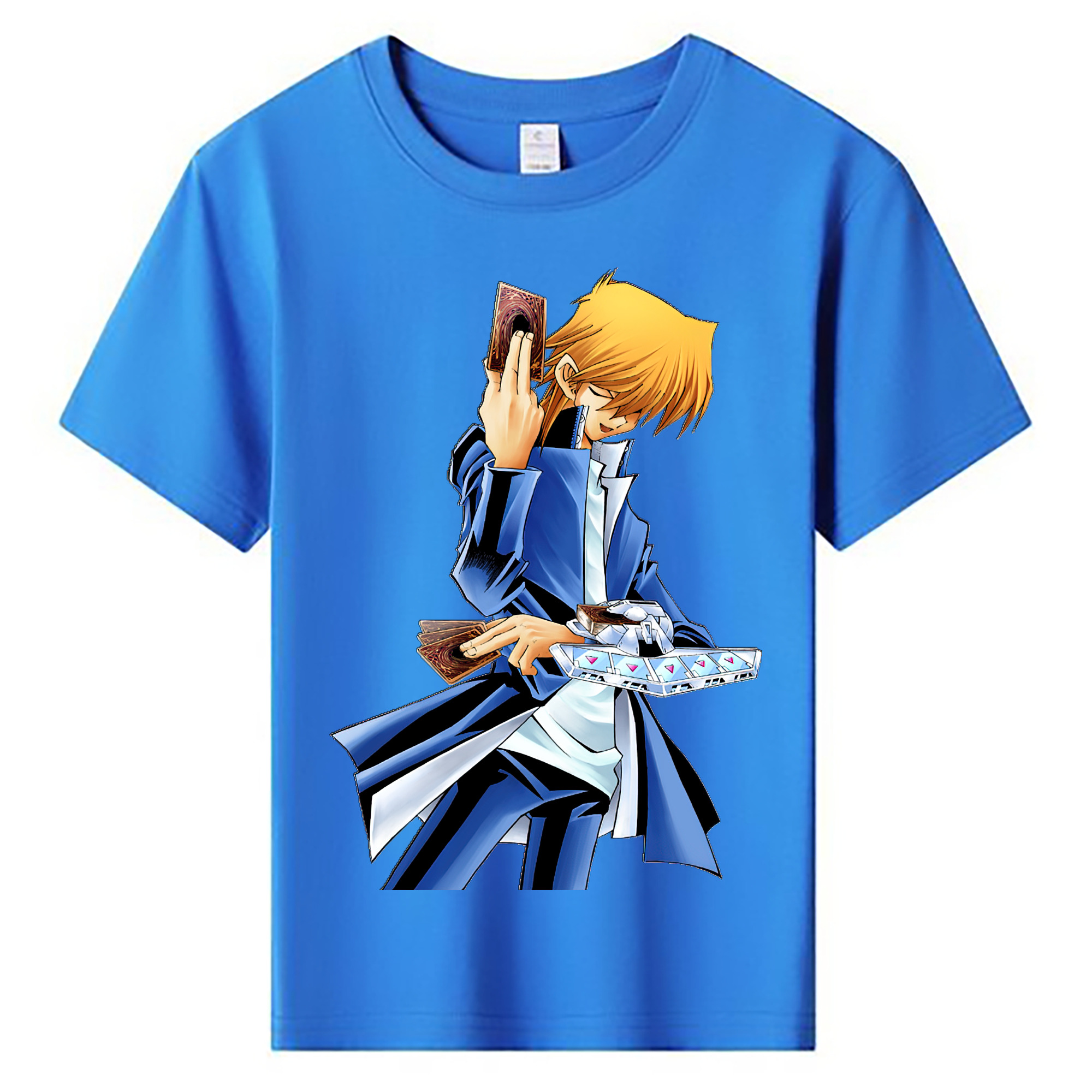 （画像用） 遊☆戯☆王 Yu-Gi-Oh! 綿100％キッズTシャツ（フロントプリント）